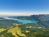 Pohledy z hory Schafberg - pěší turistika v Solné komoře